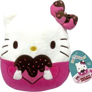 Squishmallows Sanrio Hello Kitty 8" Valentines Day Plush